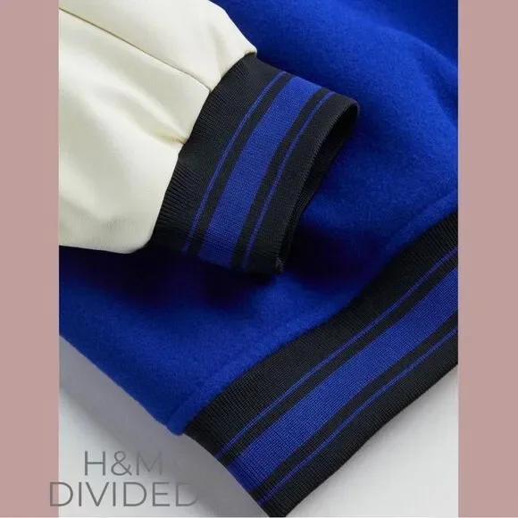 NEW BROOKLYN VARSITY JACKET - Royal Blue | NWT Sz S - Picture 3 of 6